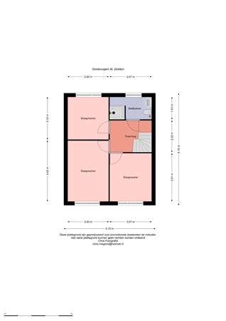 Floorplan - Gildebongerd 46, 7038 DG Zeddam